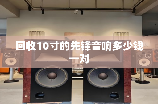 回收10寸的先锋音响多少钱一对